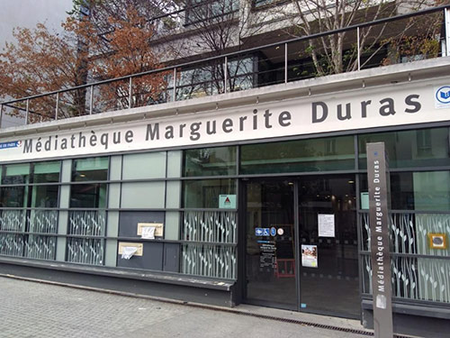 Fermeture de la médiathèque Marguerite Duras suite à un cas de COVID-19
